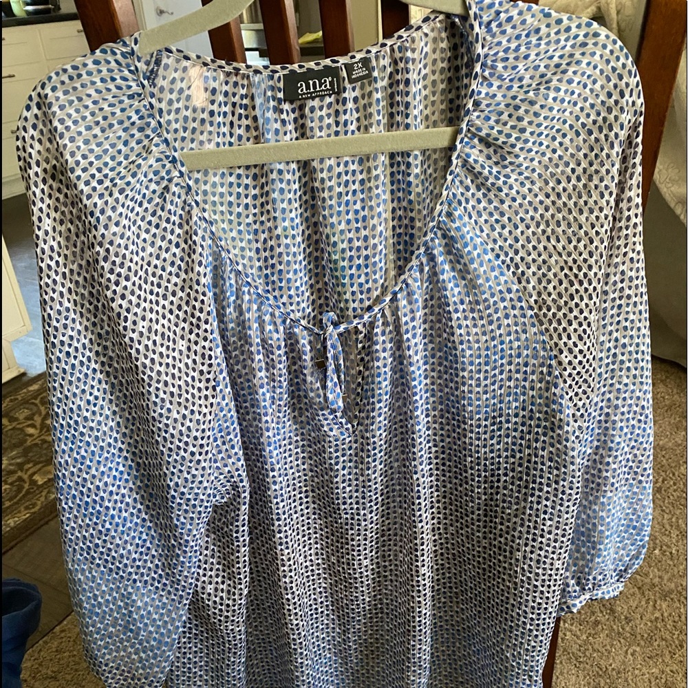 Womens Plus Size 2x A.N.A Top